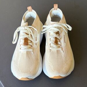 Brooks Beige and Brown Athletic Shoes